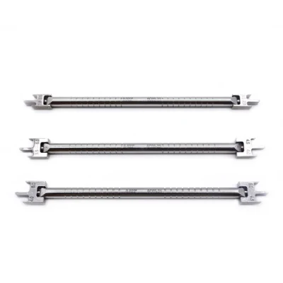 Soporte de ortodoncia Dental ajustable, medidor de altura 022 o 018, tipo mecha, unión indirecta, 2,0mm